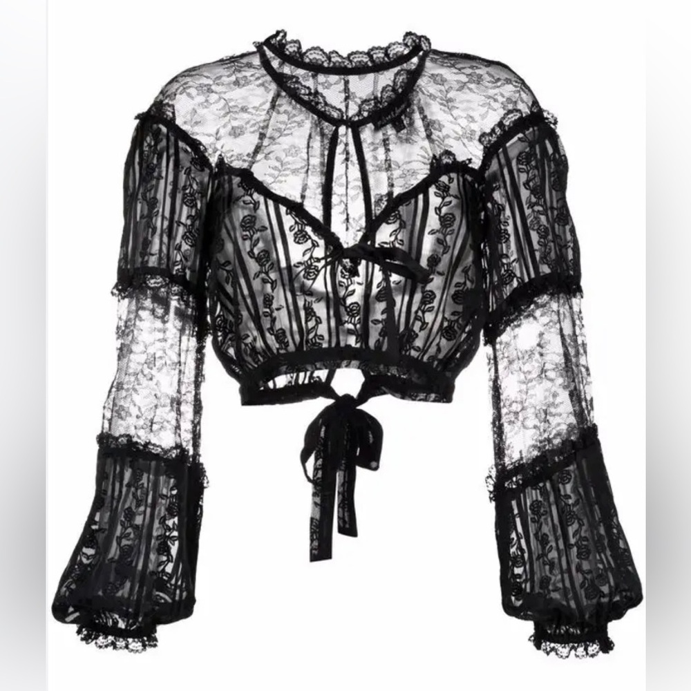 For love and lemons lace top
